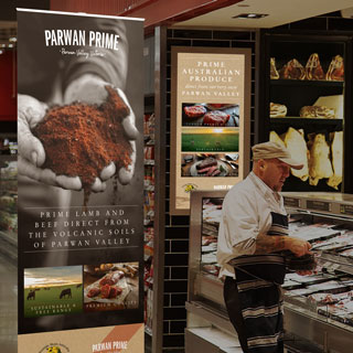 Parwan Prime Pull Up Banner